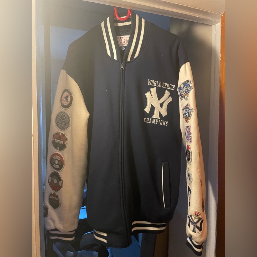 Vintage yankee World Series championship jacket